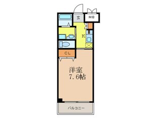 ロイヤルクィ－ンズパ－ク江坂の物件間取画像